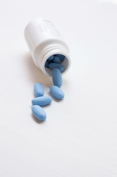 A bottle of "PrEP" ( Pre-Exposure Prophylaxis). used to prevent HIV.