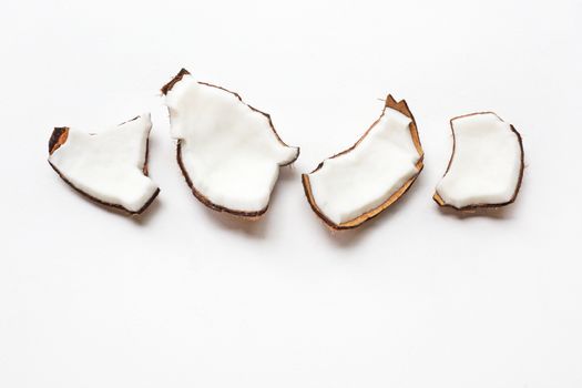coconut on white