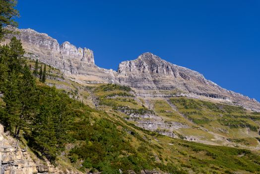 Scenic View of Glacier National Park