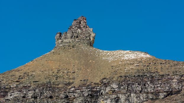 Scenic view of Glacier National Park