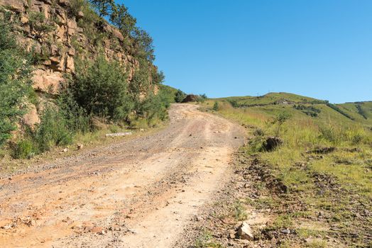 The Pot River Pass near Maclear in the Eastern Cape Province of South Africa