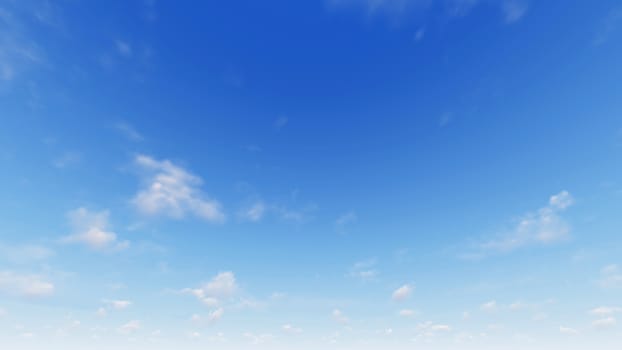 Cloudy blue sky abstract background, blue sky background with tiny clouds, 3d illustration