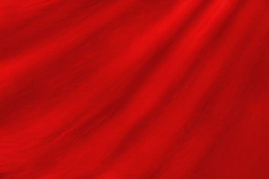 Red fabric texture background