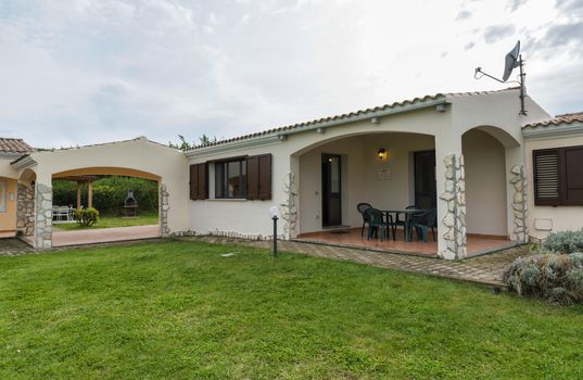 Valledorai,Italy,10-aril-2018:typical italian agriturismo vacation house on sardinia,ardinia has a lot of agriturismo for the toursit to rent and mostly belonging to farmers