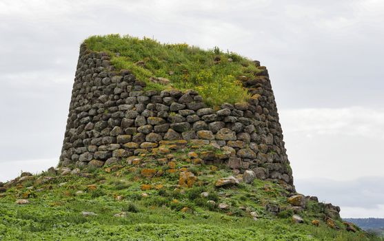 Nuraghe on the island of sardinia Italy,what is known about the Nuragic civilization, is that it was a people of shepherds and farmers grouped into communities who lived in Sardinia for 8 centuries.