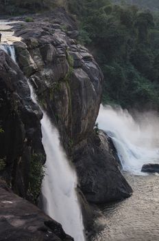 this big waterfall in india.