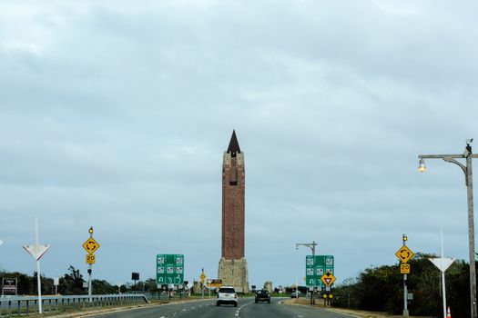 
The tower stands not far from the road that leads to the Atlantic coast