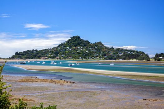 Inlet at Tairua in New Zealand