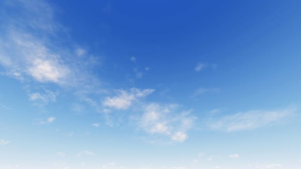 Cloudy blue sky abstract background, blue sky background with tiny clouds, 3d illustration