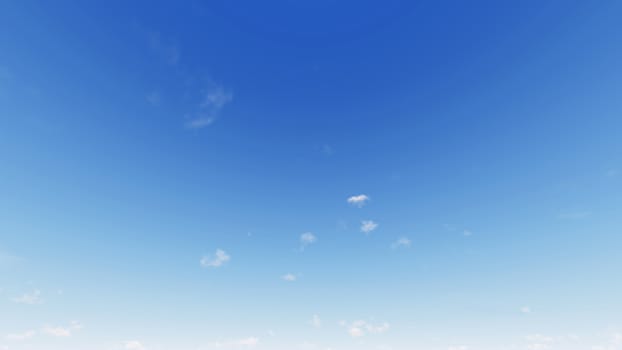 Cloudy blue sky abstract background, blue sky background with tiny clouds, 3d illustration