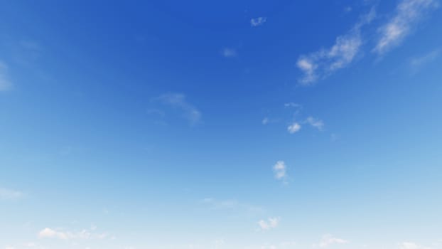 Cloudy blue sky abstract background, blue sky background with tiny clouds, 3d illustration