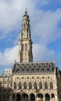 The townhall at the Heroes place in the French Arras