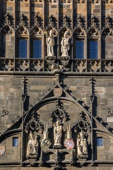 The streets of Prague. Prague, Czech Republic. 2014-01-05