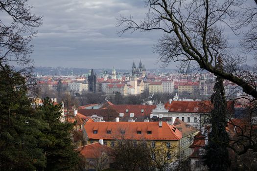 The streets of Prague. Prague, Czech Republic. 2014-01-05