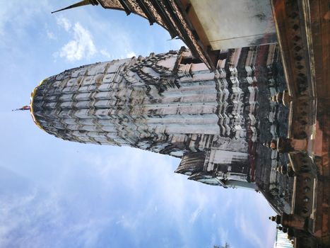 A beautiful Thailand temples, pagodas and Buddha statute in old historical's Thailand country at "Ayutthaya" Province Thailand.