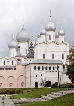 Kremlin of Rostov, old Russian town in the Golden Ring