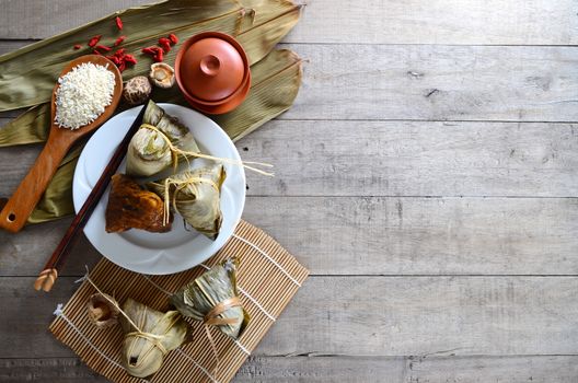 Asian Chinese Rice Dumpling, Zongzi