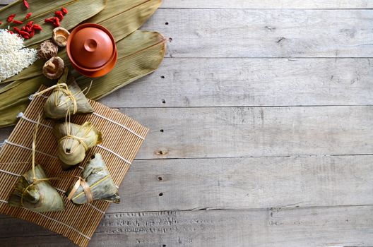 Asian Chinese Rice Dumpling, Zongzi