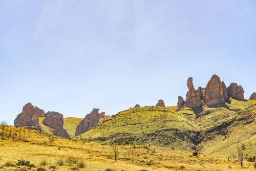 A view of Prentjiesberg (picture mountain) near Elliot in the Eastern Cape Province