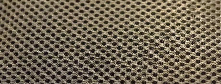 Closeup of a textured fabric background