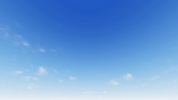 Cloudy blue sky abstract background, blue sky background with tiny clouds, 3d illustration