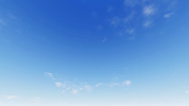 Cloudy blue sky abstract background, blue sky background with tiny clouds, 3d illustration