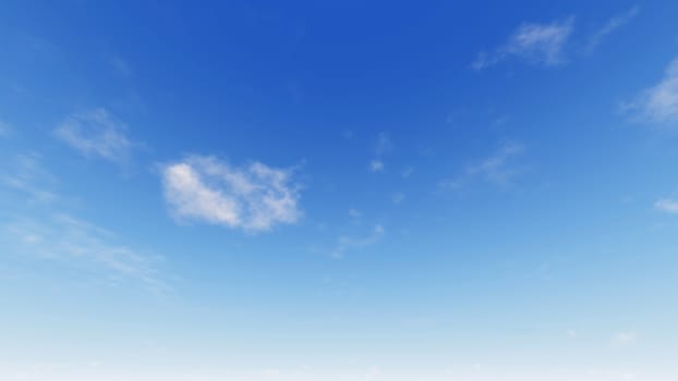 Cloudy blue sky abstract background, blue sky background with tiny clouds, 3d illustration