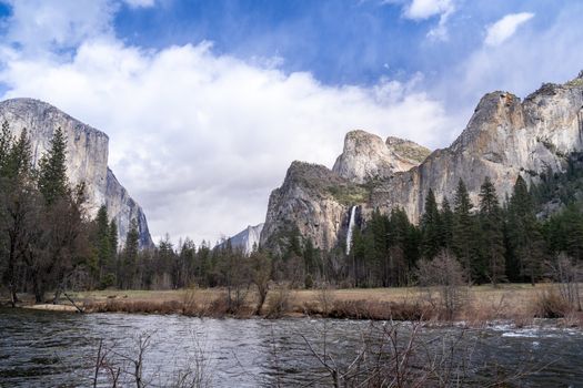 Yosemite Valley View of Yosemite national Park in California San Francisco USA