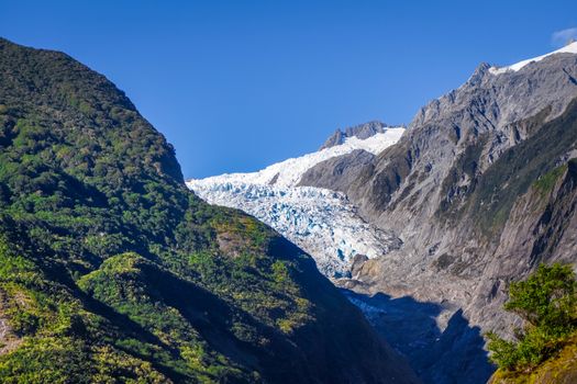 Franz Josef glacier landscape, New Zealand