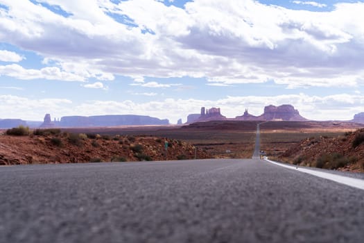 Monument Valley Navajo Tribal Park in Utah USA