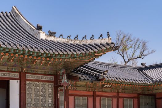 Gyeongbokgung Palace in Seoul South Korea