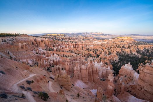 Sunset at Bryce Canyon National Park Utah USA