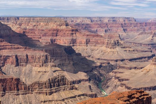 South rim of Grand Canyon in Arizona USA