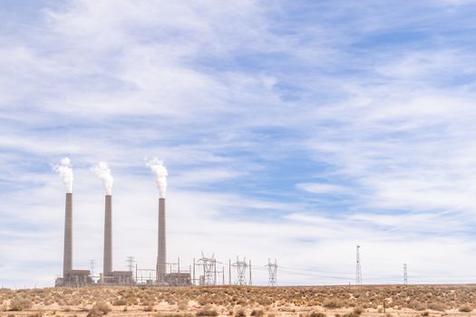 Coal Power Plant in Page Arizona USA