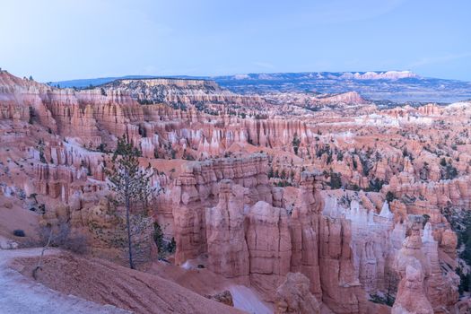 Sunset at Bryce Canyon National Park Utah USA