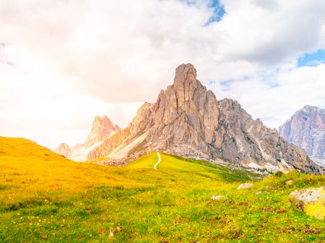 Passo Giau near Cortina d'Ampezzo, Dolomites, Italy