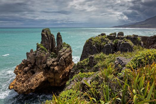 Pancake Rocks near Punakaiki