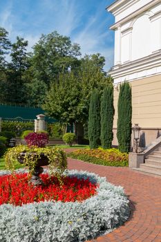First class landscaped park and no less delightful building on its territory