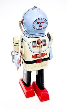 retro robot toy 