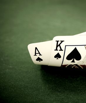 ace king  (blackjack )