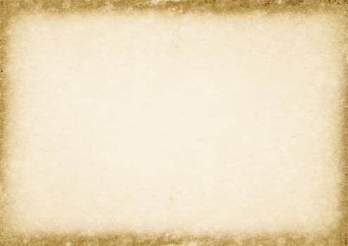 old paper background with rough border 