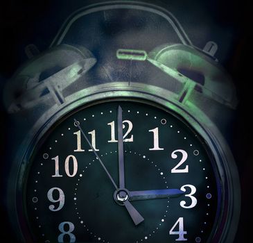 old retro clock concept Insomnia