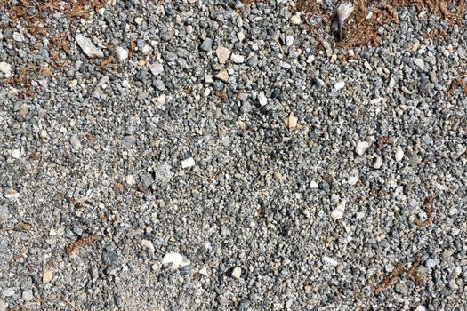 the texture of the sand on the lake, coarse sand