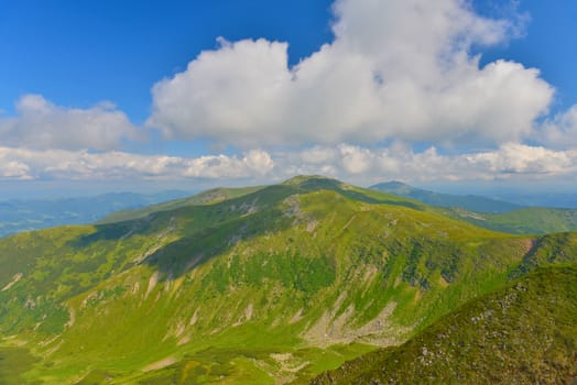 Summer mountains