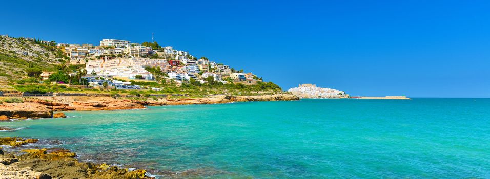 Summer coast of Spain