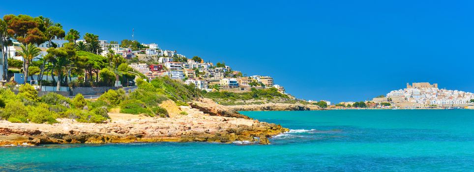 Summer coast of Spain