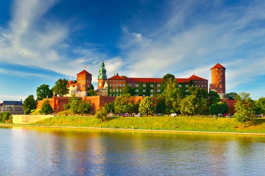 Wawel castle,Krakow, Poland