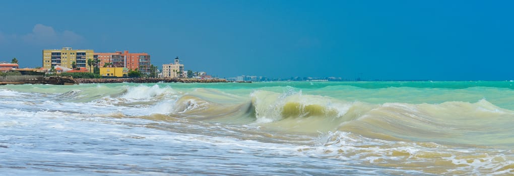 Summer beach of Spain