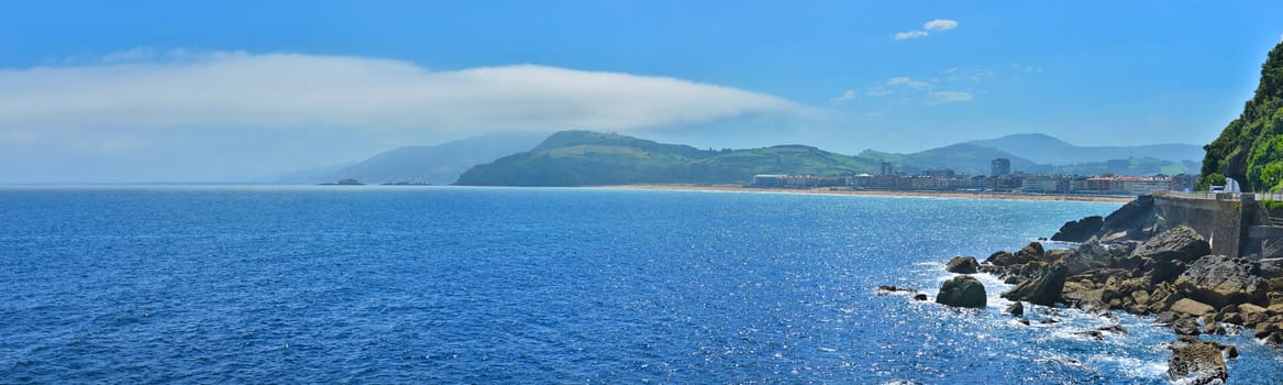 View of Zarautz, Spain