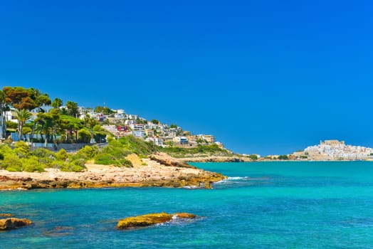 Summer coast of Spain